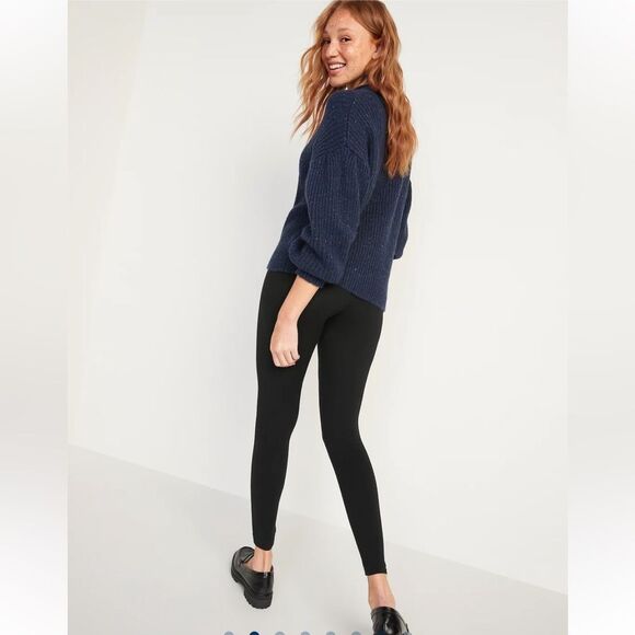 Old Navy High-Waisted Jersey Ankle Leggings! - Picture 3 of 4